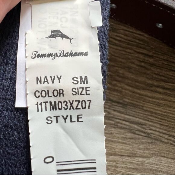 NWT Tommy Bahama Beer Can Beverage Cans Multicolored Blue Belt Mens size S 30-32 - Picture 8 of 11